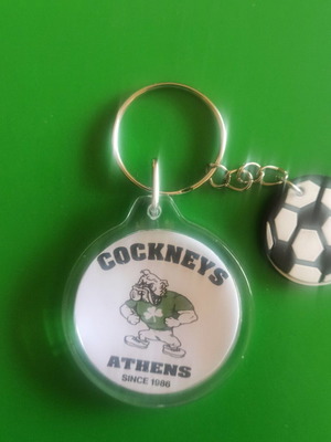 Panathinaikos Round Keychain No64 New
