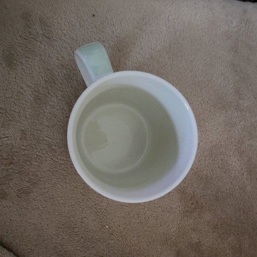 Mug like new, height 9cm, diameter 8.6cm