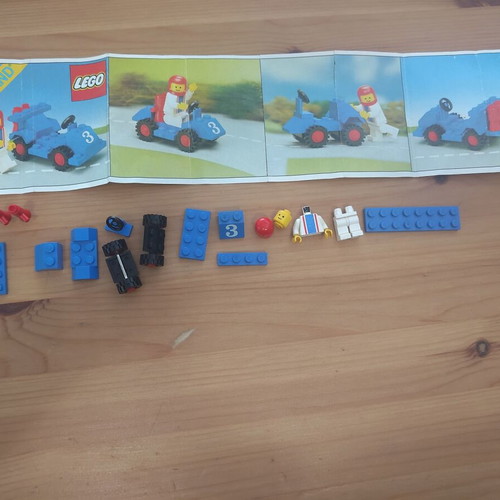 Lego vintage set Road Racer 6605 used