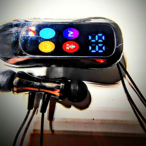 Bluetooth with battery and memory card new