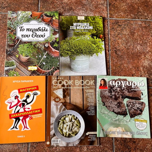 Magazines like new, pack with decoration and cooking ideas