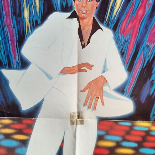 John Travolta Collectible Poster used, 1970s-1980s style