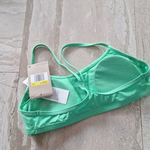 Nike sports bra new, green, size S