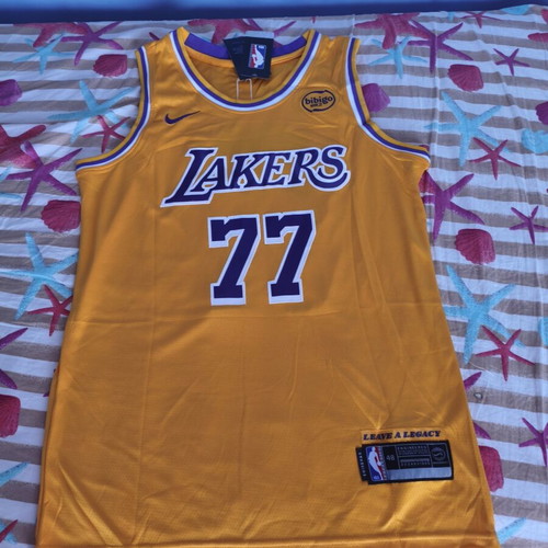 Los Angeles Lakers Swingman Edition Luka Doncic Jersey new