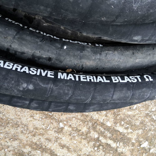 NEW Sandblasting - cement mortar - blasting concrete pipe 20m