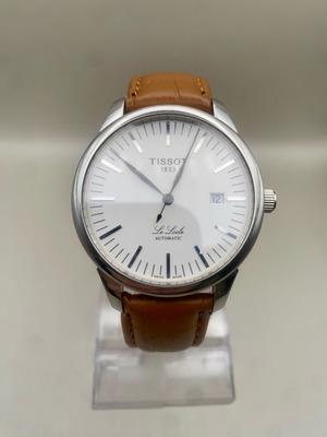 Tissot Le Locle Automatic μεταχειρισμένο με καφέ δερμάτινο λουράκι