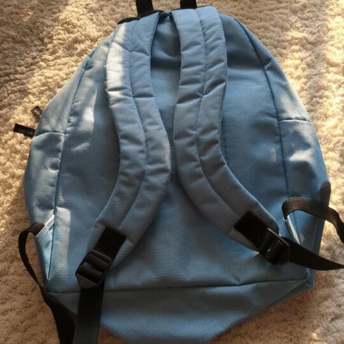 Lois backpack used, turquoise color