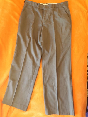 Men's summer pants No 46 like new, khaki