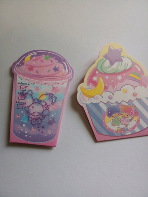 Sanrio stationery notes like new Twins Stars