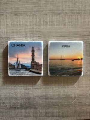 Coasters set of 2 new from Crete