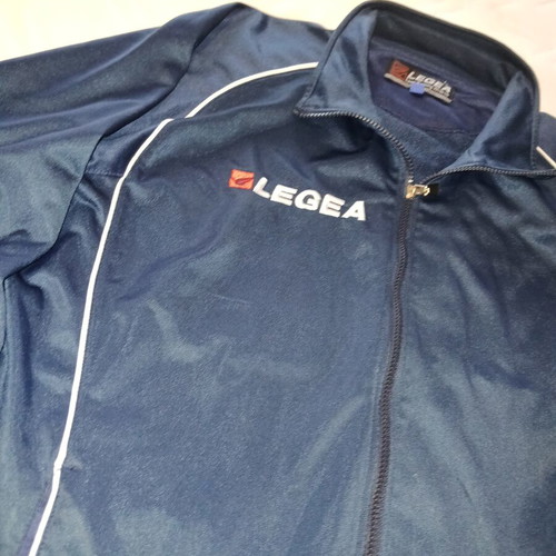 Legea Jacket without Hood used, size XXL fitting like Large, blue