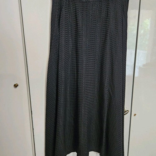 Midi high-waisted skirt like new, size S, black