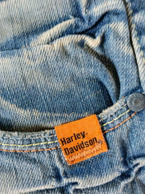 Harley Davidson jeans αφόρετα W30 L32 μπλε