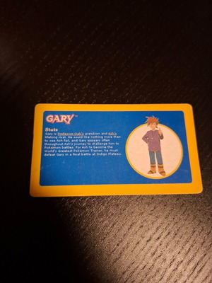 gary pokemon card CGC 6.5 Gary Oak Topps TV8 1999 Pokemon Card 7041