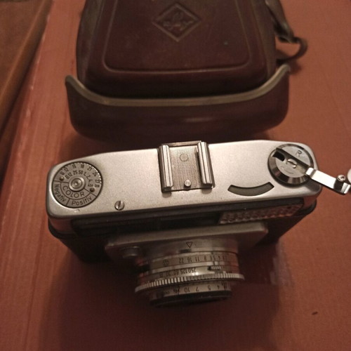 Dacora super dignete prontor 250 LK vintage camera with leather case