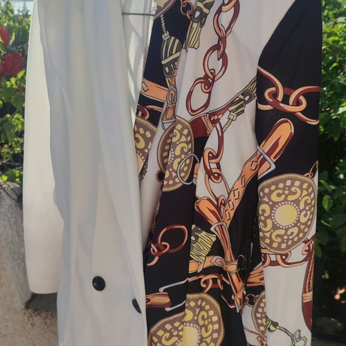 Long jacket unused one size with beautiful pattern