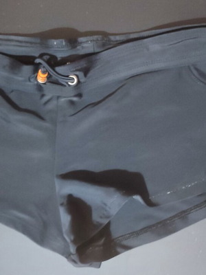 Women's swim shorts black size M like new