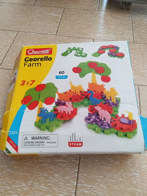 Παιχνίδι κατασκευών QUERCETTI Georello Farm σαν καινούργιο, 111 τεμάχια