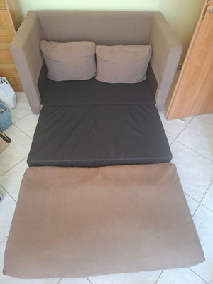 Two-Seater Sofa Bed new for living room or bedroom