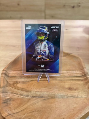 2025 Topps F1 Lights Out Isack Hadjar RC Bright Future card like new