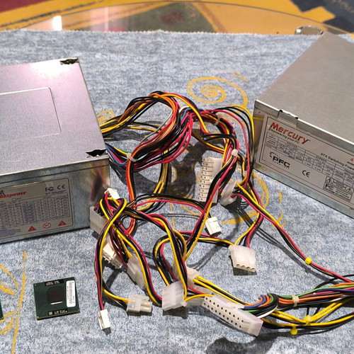 Mercury 400W and Maxpower 300W computer power supplies