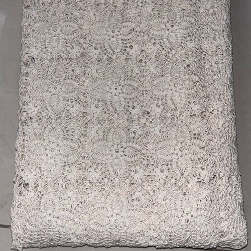 Handmade crochet tablecloth new, 1.50x1.50, vintage