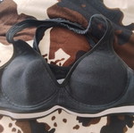Love Fitness women's sports bra padded, size L, used, black