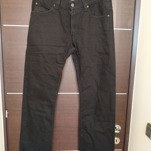 Levi's men's black denim pants new size 34/34