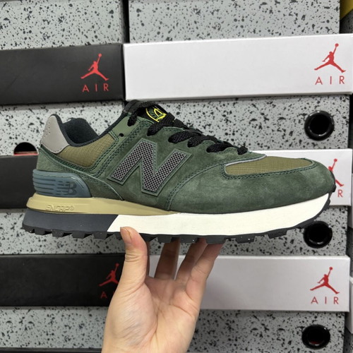 New Balance x Stone Island 574 sneakers, green
