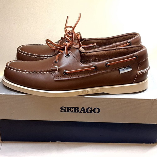 Sebago Boat Shoes New No 43.5 Brown