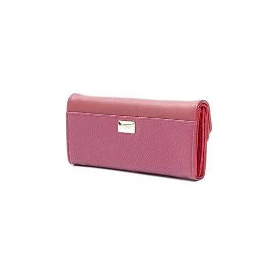 Fragola Women's Wallet bordo new with clip closure 19x3x9