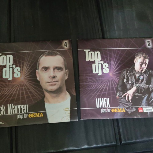 Top DJ's CD set Nick Warren & Umek electronic music