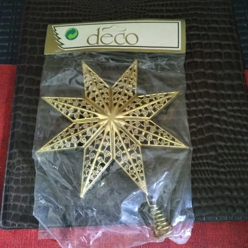Tree Top Star new for Christmas tree