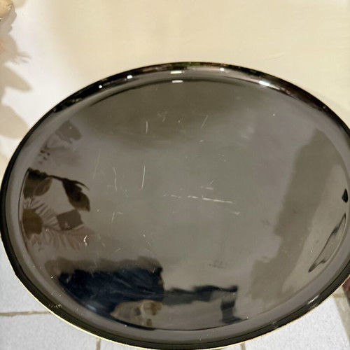Modern black and gold side tables, set or individual
