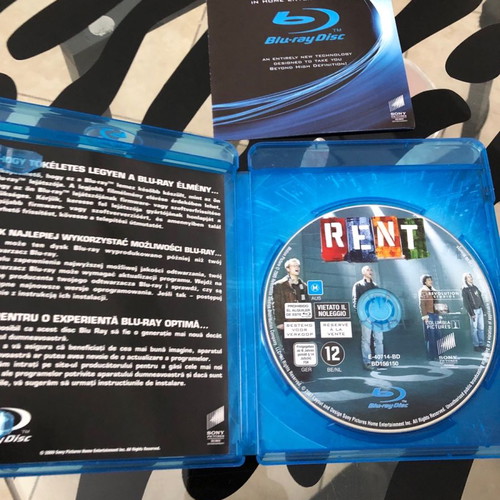 Rent Blu-Ray used, musical movie with Greek subtitles