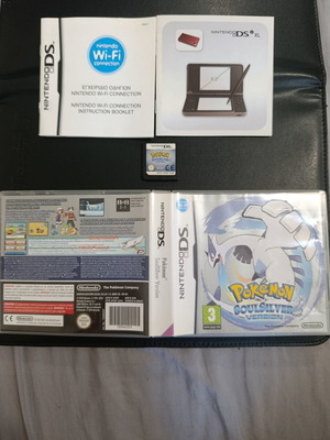 Pokemon SoulSilver DS употребявана касета с инструкции EU