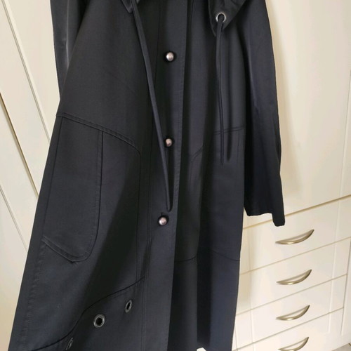 Paul Christophe trench coat like new, black, size L-XL