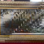  Τελική <3 Αυθεντικός πίνακας/Ελαιογραφία Γεώργιος Γεωργαντάς,με τριπλή κορνίζα,σε άριστη κατάσταση.