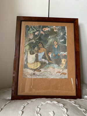 Πίνακας Gauguin 1892 Contes barbares καινούργιος με κάδρο