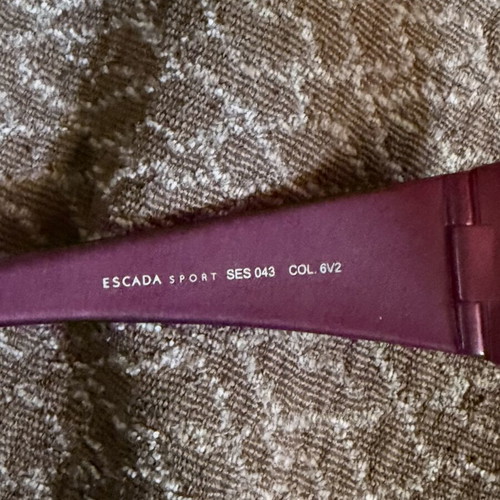 Escada Sport sunglasses like new, purple