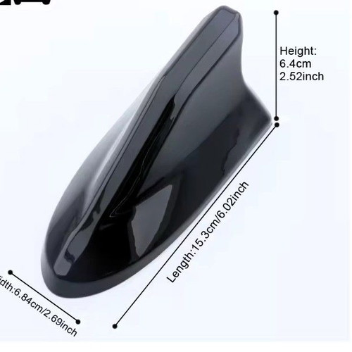 Shark Fin Antenna black new