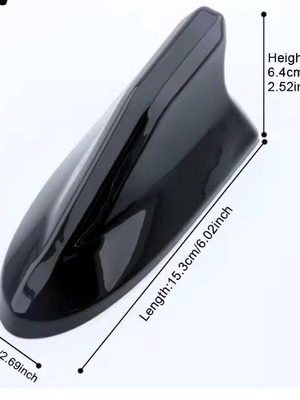 Shark Fin Antenna black new