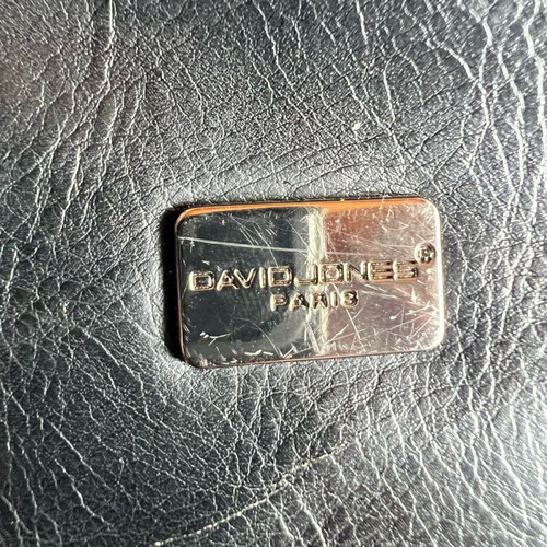 David Jones black shoulder bag used