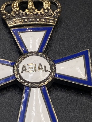 Aristeion Andreias Silver Cross military medal like new
