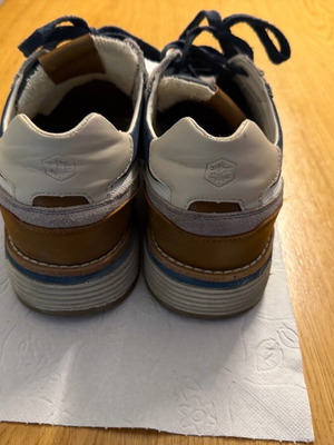 Lumberjack men's sneakers used, size 43, white and blue