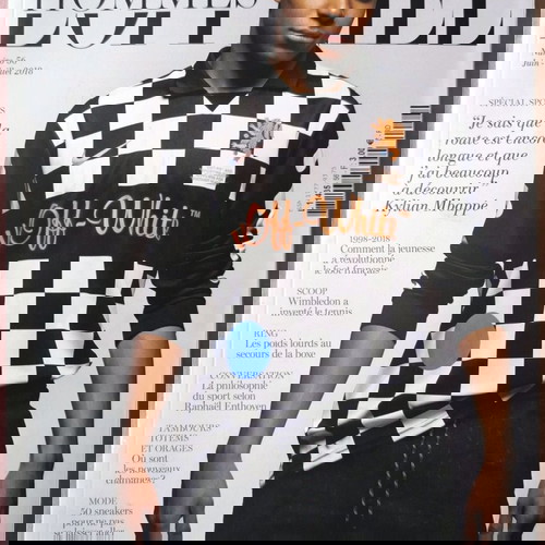 L'Officiel Hommes Γαλλικό περιοδικό με Κιλιάν Εμπαπέ, καινούργιο