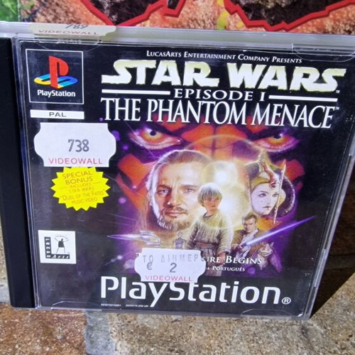 Star Wars The Phantom Menace PS1 used