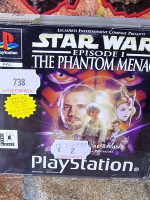 Star Wars The Phantom Menace PS1 used