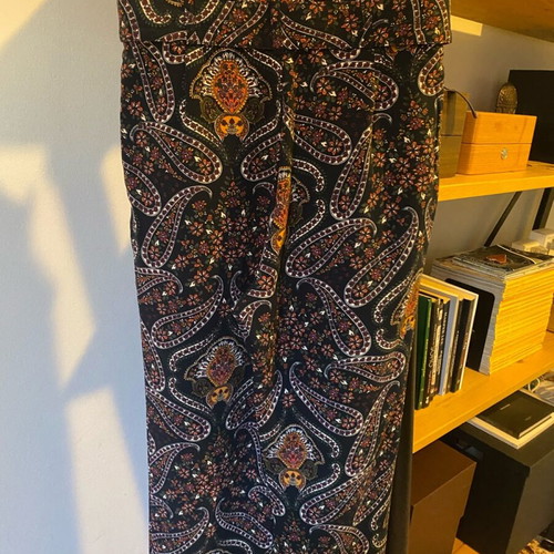 Stradivarius pants like new, houndstooth pattern with belt, high waist