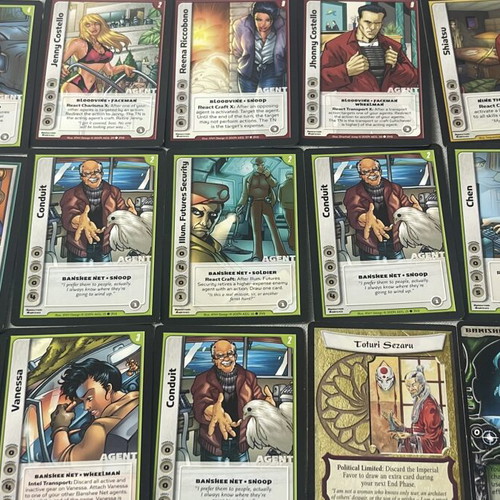 Spycraft Collectible Card Game lot used, original AEG cards